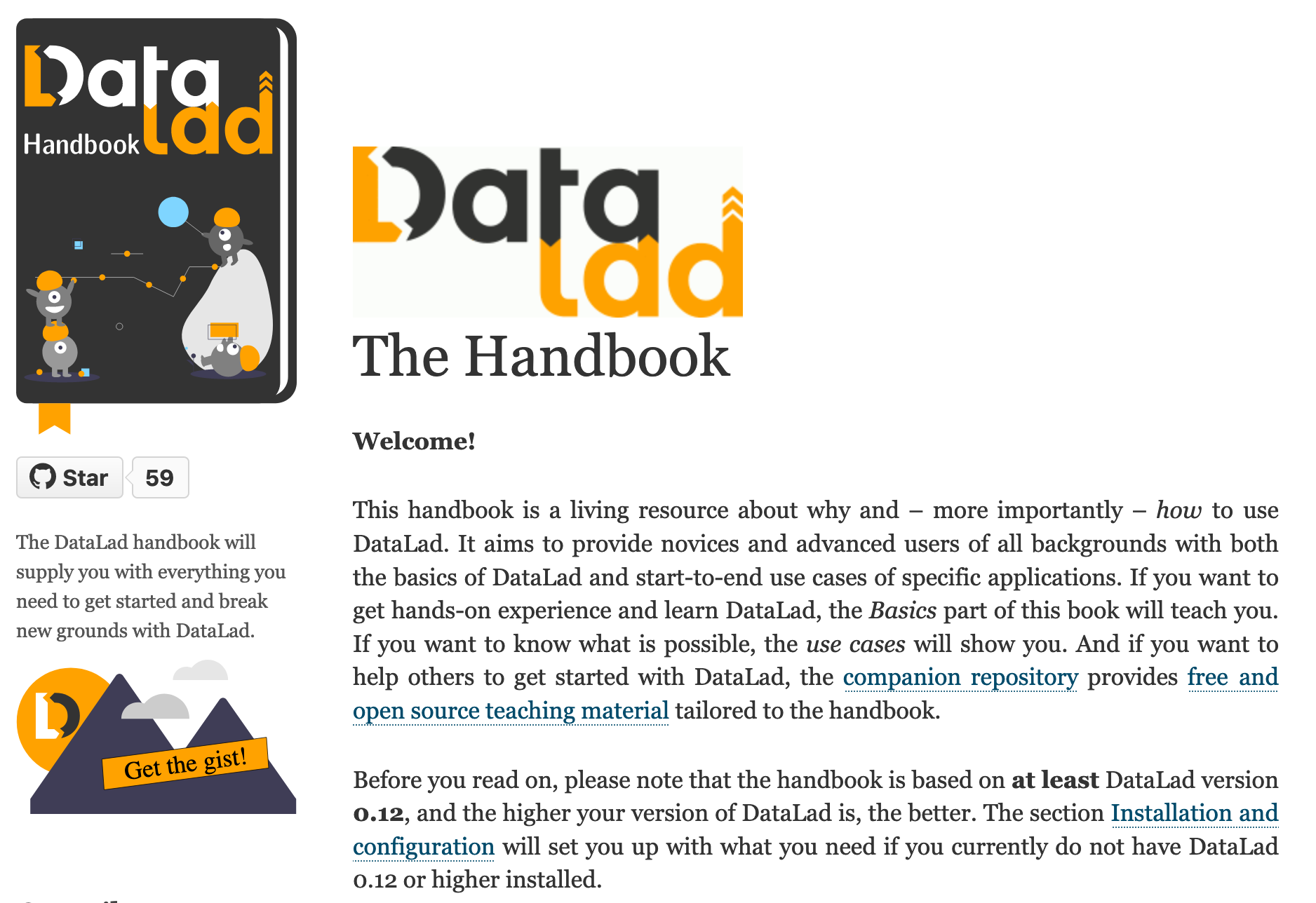 DataLad handbook image